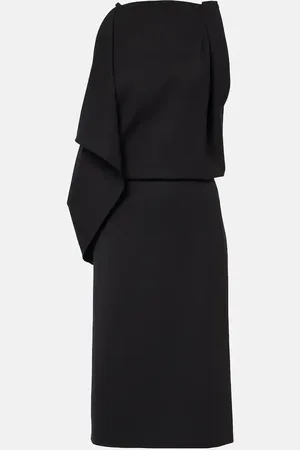 Proenza Schouler Vestido midi Elena en mezcla de lana