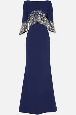 Jenny Packham Vestido de fiesta Electra de crepé