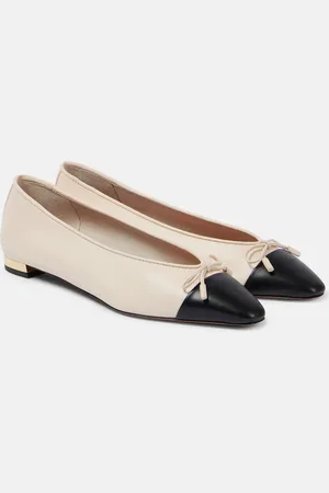 Aquazzura Bailarinas Gioia de piel