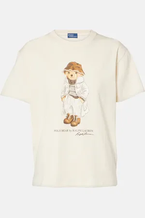 Ralph Lauren Camiseta Polo Bear de jersey de algodón