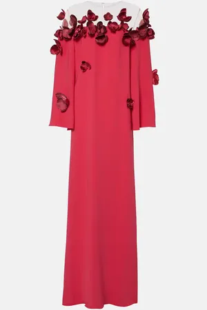 Oscar de la Renta Vestido de fiesta Orchid de georgette