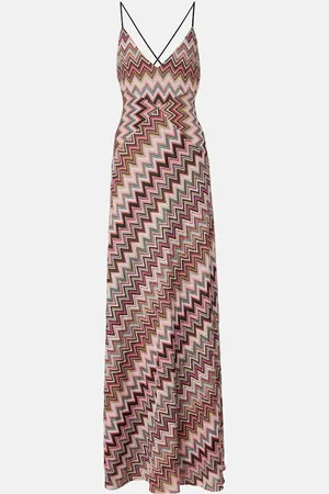 Missoni Vestido largo de mezcla de algodón