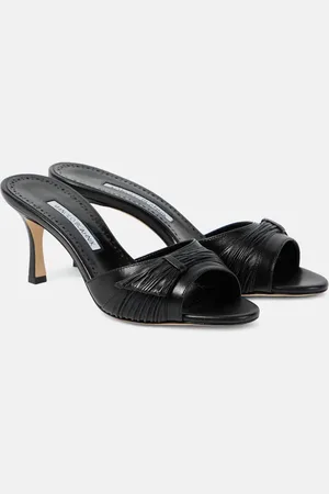 Manolo Blahnik Mules Ebakmu 70 de piel