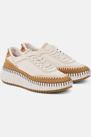 Chloé Chloé Zapatillas con plataforma Nama de ante