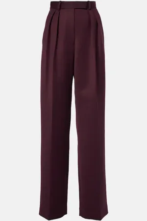 ALEX PERRY Pantalones anchos de tiro alto