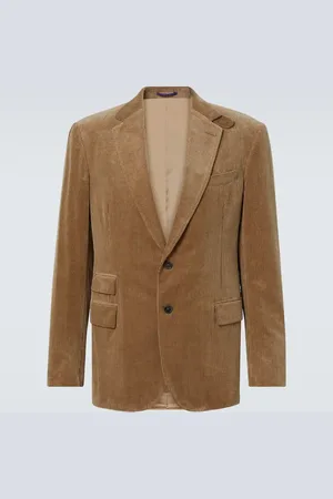 Ralph Lauren Blazer Kent de pana algodón y cachemir