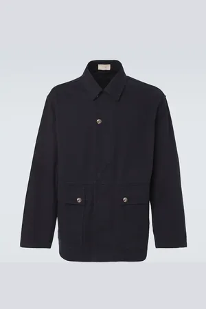 The Row Chaqueta Frank de denim