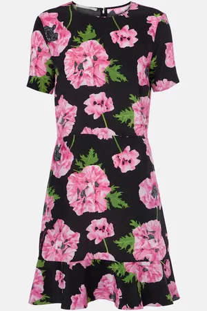 Stella McCartney Vestido corto Iconic de seda floral