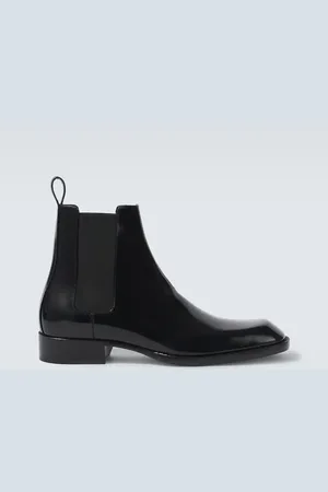 Saint Laurent Botas chelsea Vadim de piel