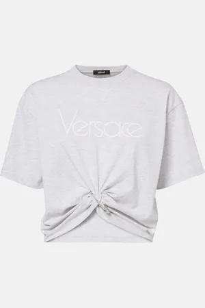 VERSACE Crop top 1978 Re-Edition de algodón