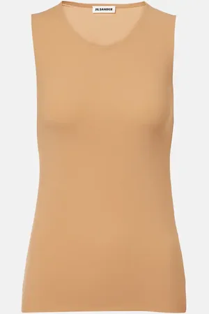 Jil Sander Tank top de jersey