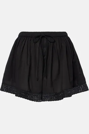 ULLA JOHNSON Minifalda Isla de algodón