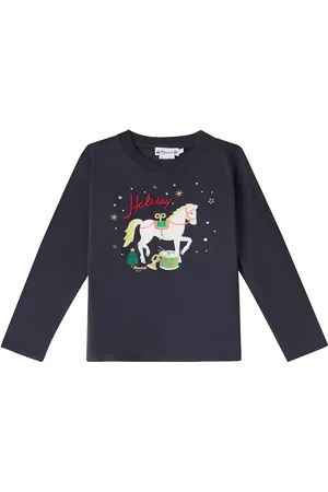 BONPOINT Camiseta Tadda de algodón estampada