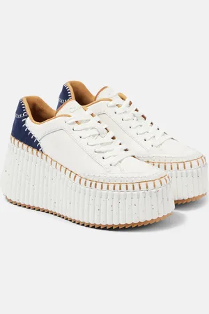 Chloé Chloé Zapatillas con plataforma Nama de piel