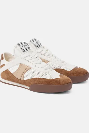Chloé Chloé Zapatillas Kick con ante y piel