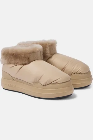 Chloé Chloé Botines Polar con borrego