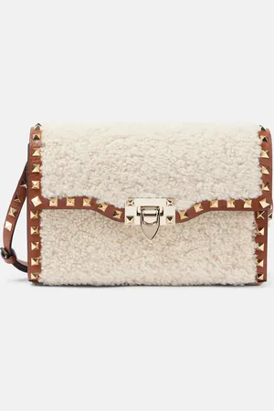 VALENTINO GARAVANI Bolso al hombro Rockstud Small de borrego
