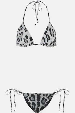 Dolce & Gabbana Bikini con estampado de leopardo