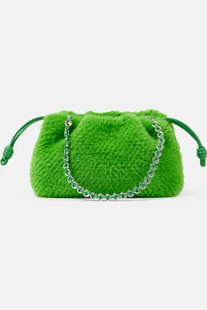 Loewe Clutch Flamenco Small de pelo sintético