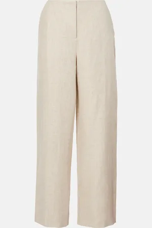 FAITHFULL THE BRAND Pantalones anchos Meave de lino