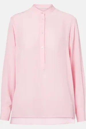 Stella McCartney Camisa Iconic de seda