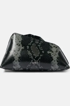 The Attico Clutch 8.30PM de piel grabada