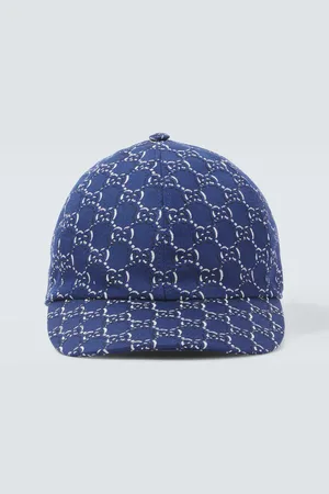 Gucci Gorra de algodón con GG
