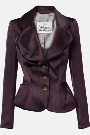 Vivienne Westwood Blazer Orb en jacquard a rayas
