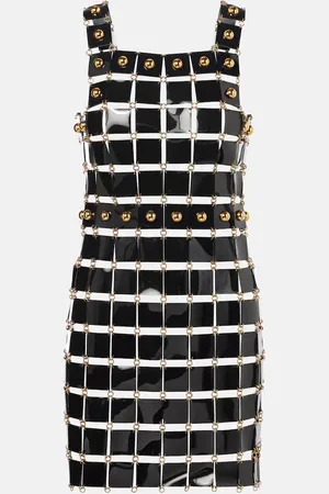 Paco rabanne Vestido corto con tachuelas