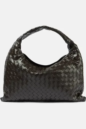 Bottega Veneta Bolso Hop de piel Intrecciato