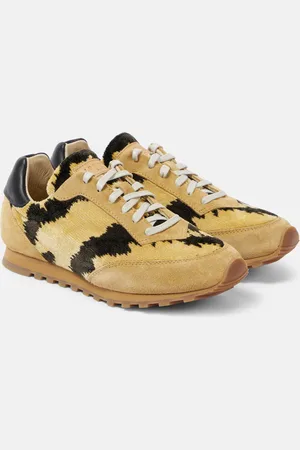 Le Monde Beryl Le Monde Béryl Zapatillas Slim Runner de terciopelo y ante
