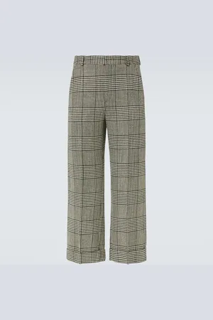VALENTINO Pantalones flared de lana virgen