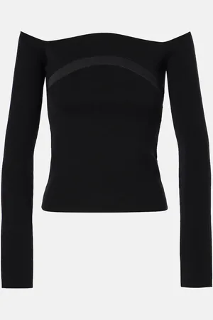 Nina Ricci Top en mezcla de lana