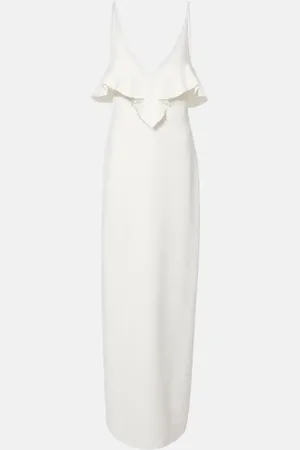 Stella McCartney Vestido de fiesta con volantes