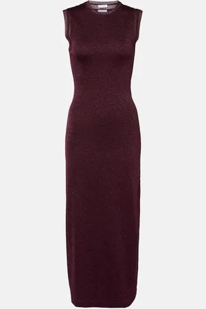Salvatore Ferragamo Vestido largo de Lurex®