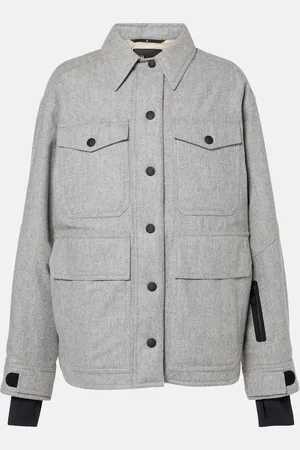 Moncler Chaqueta de esquí de plumas de lana