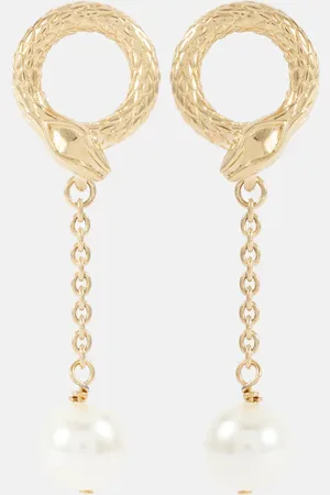 Chloé Chloé Pendientes Chloé Snake con perlas sintéticas
