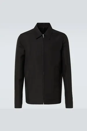 Rick Owens Chaqueta Brad con cremallera