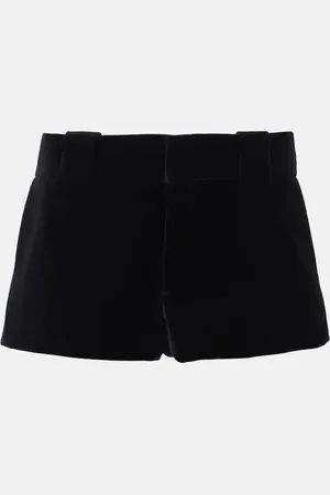 Chloé Chloé Shorts de terciopelo de algodón