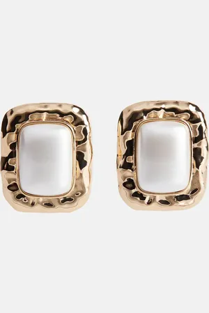 Self-Portrait Pendientes con esmalte