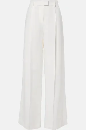 Brunello Cucinelli Pantalones anchos de sarga