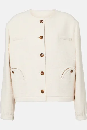 Blazé Milano Blazé Milano Chaqueta Missy Gliss de mezcla de algodón
