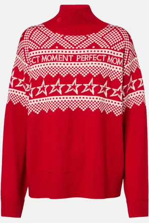 Perfect Moment Jersey de lana en intarsia