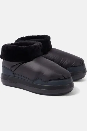 Chloé Chloé Botines Polar con borrego