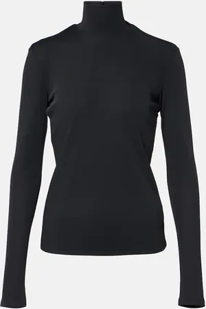Jil Sander Top de cuello alto