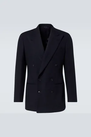 Saman Amel Blazer de sarga de lana