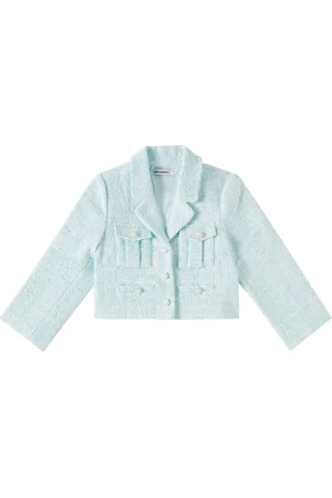 Self-Portrait Chaqueta de tweed adornada
