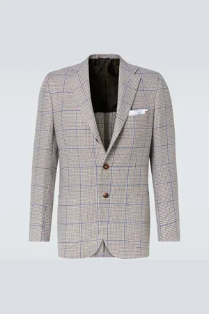Kiton Blazer Fantasy de cachemir y lino