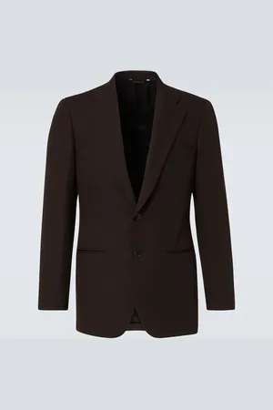 Saman Amel Blazer de sarga de lana