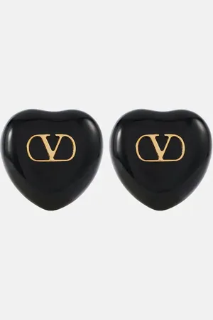 VALENTINO Pendientes con VLogo